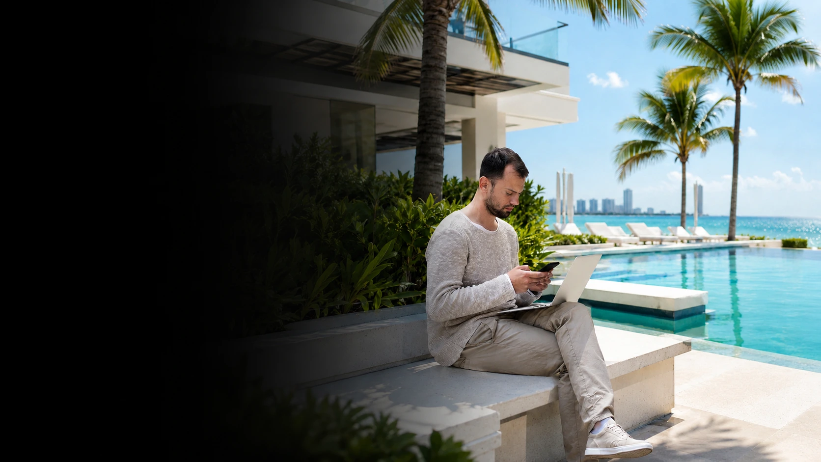 Luxury outdoor environment where entertainment, comfort and connectivity are designed as one seamless experience.