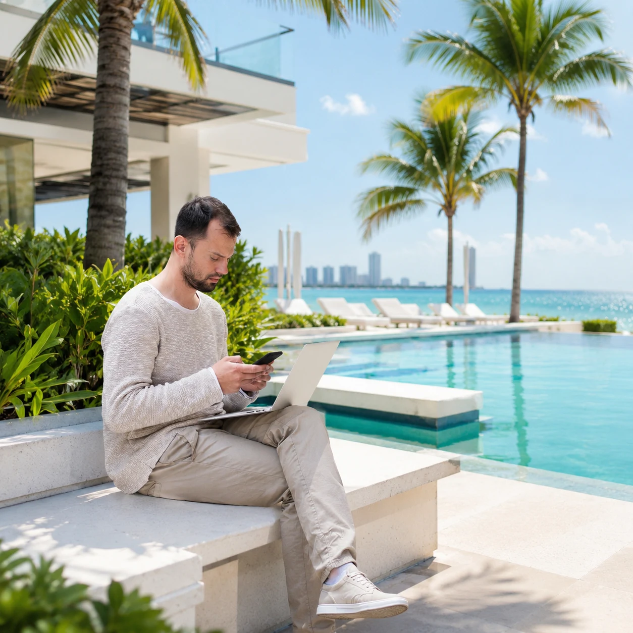 Refined living environment supported by stable whole-home connectivity.