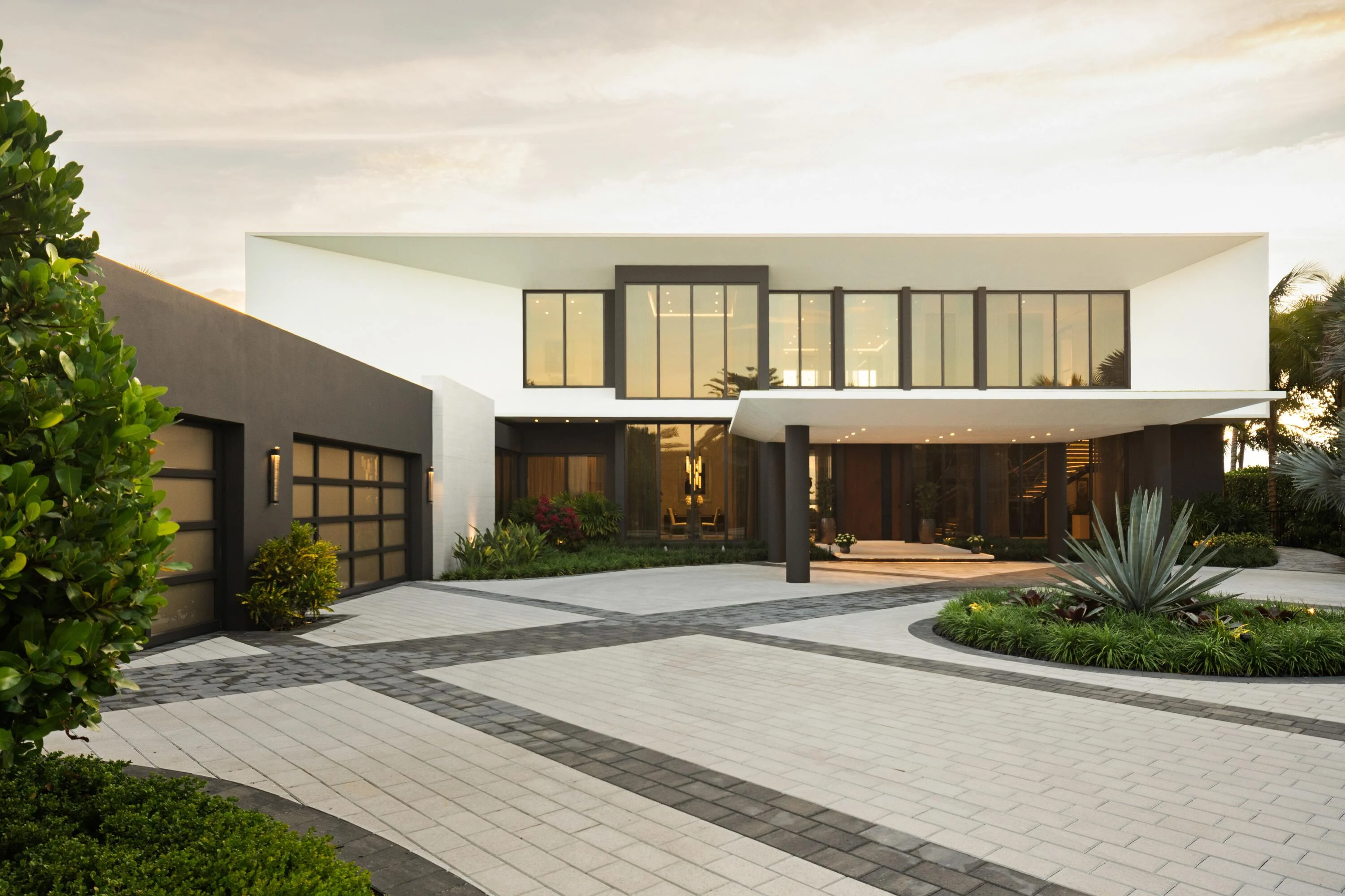Luxury modern residence exterior representing an elevated partnership standard.